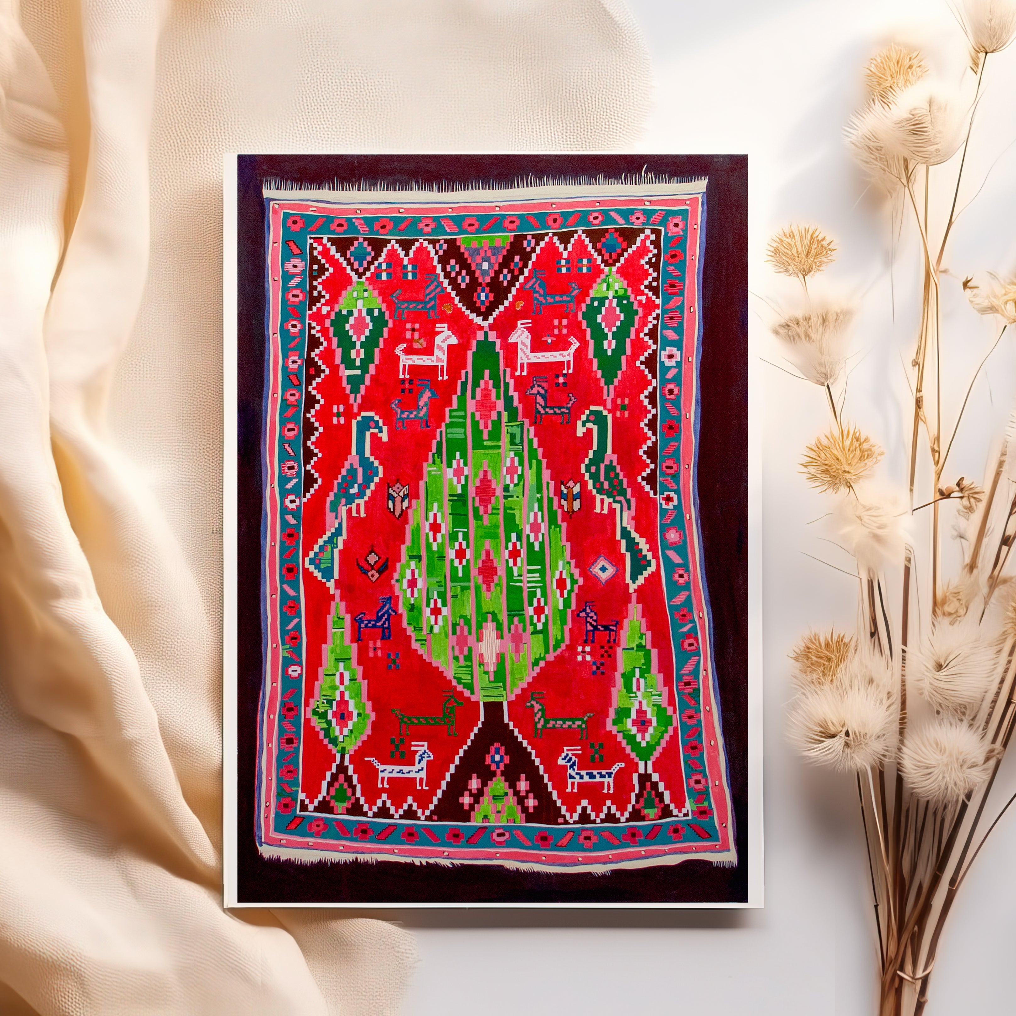 Tapis Cyprès - Carte postale
