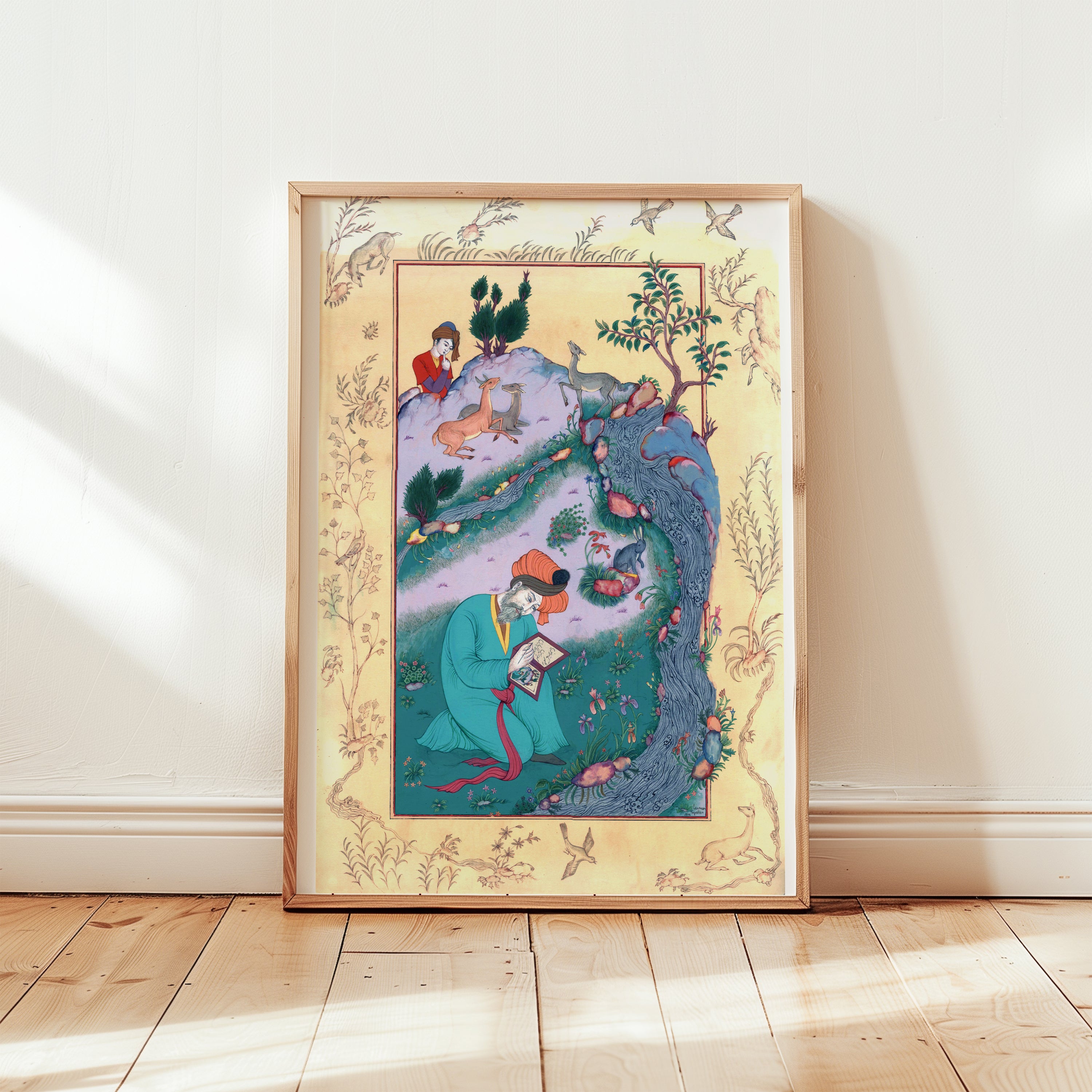 Derviche aux animaux - Édition limitée sur papier d'art