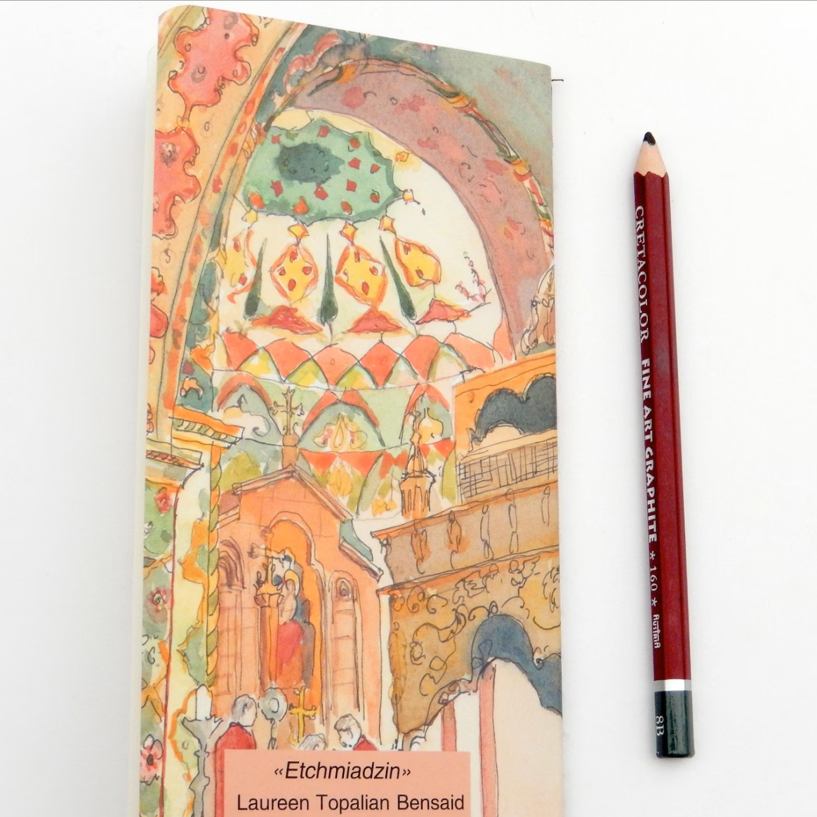 Etchmiadzin décor intérieur - Carnet de notes