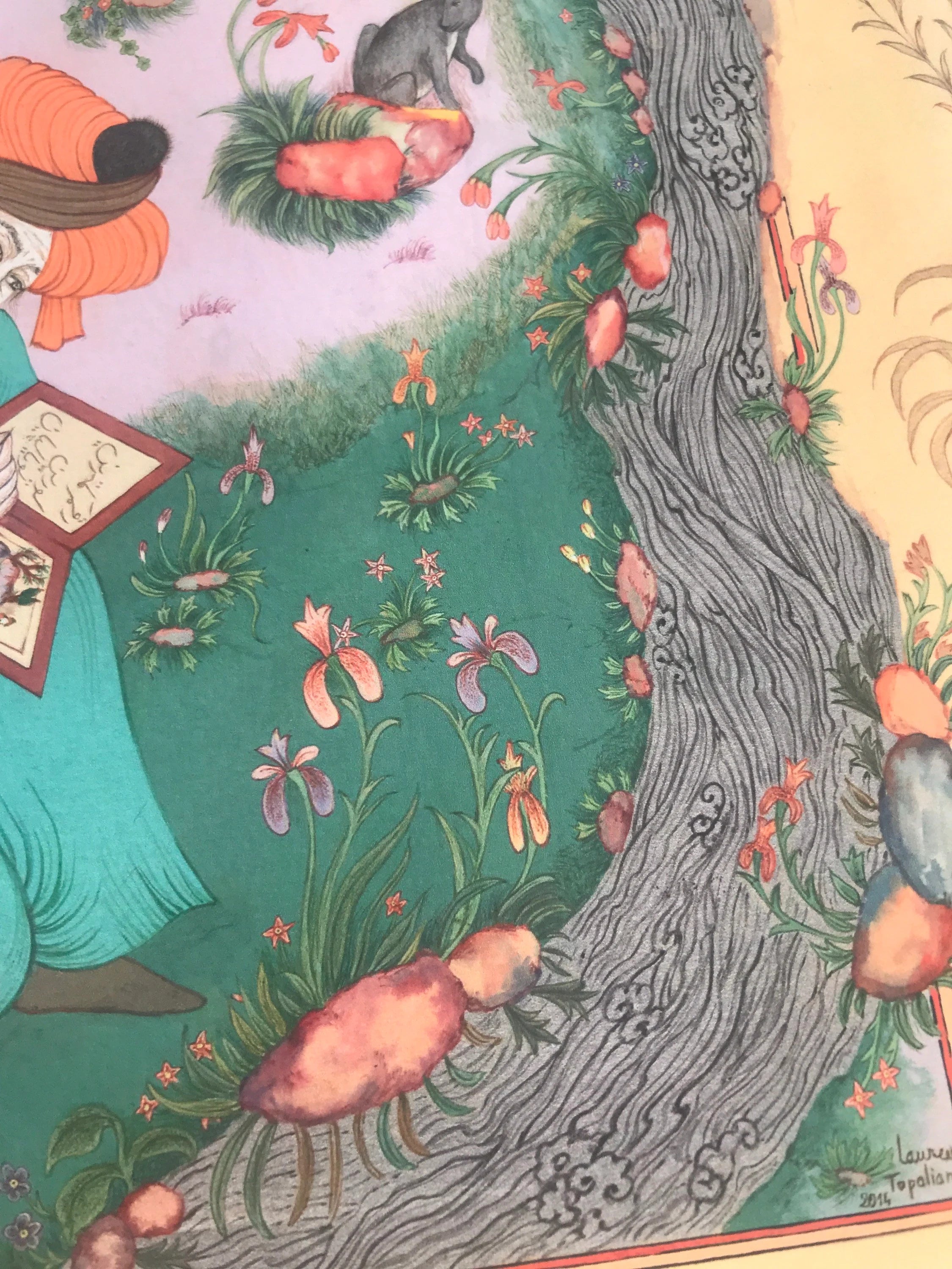 Derviche aux animaux - Édition limitée sur papier d'art