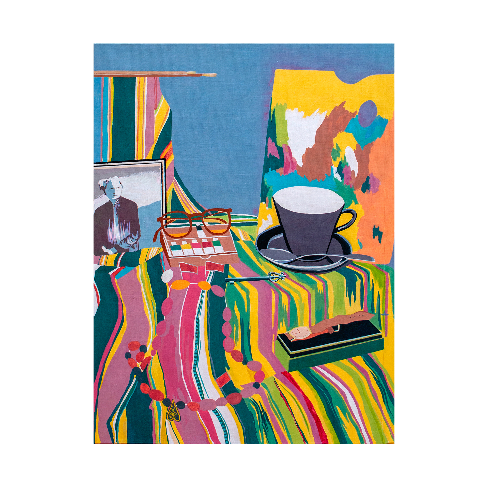 Objects from Martiros Sarian - postcard