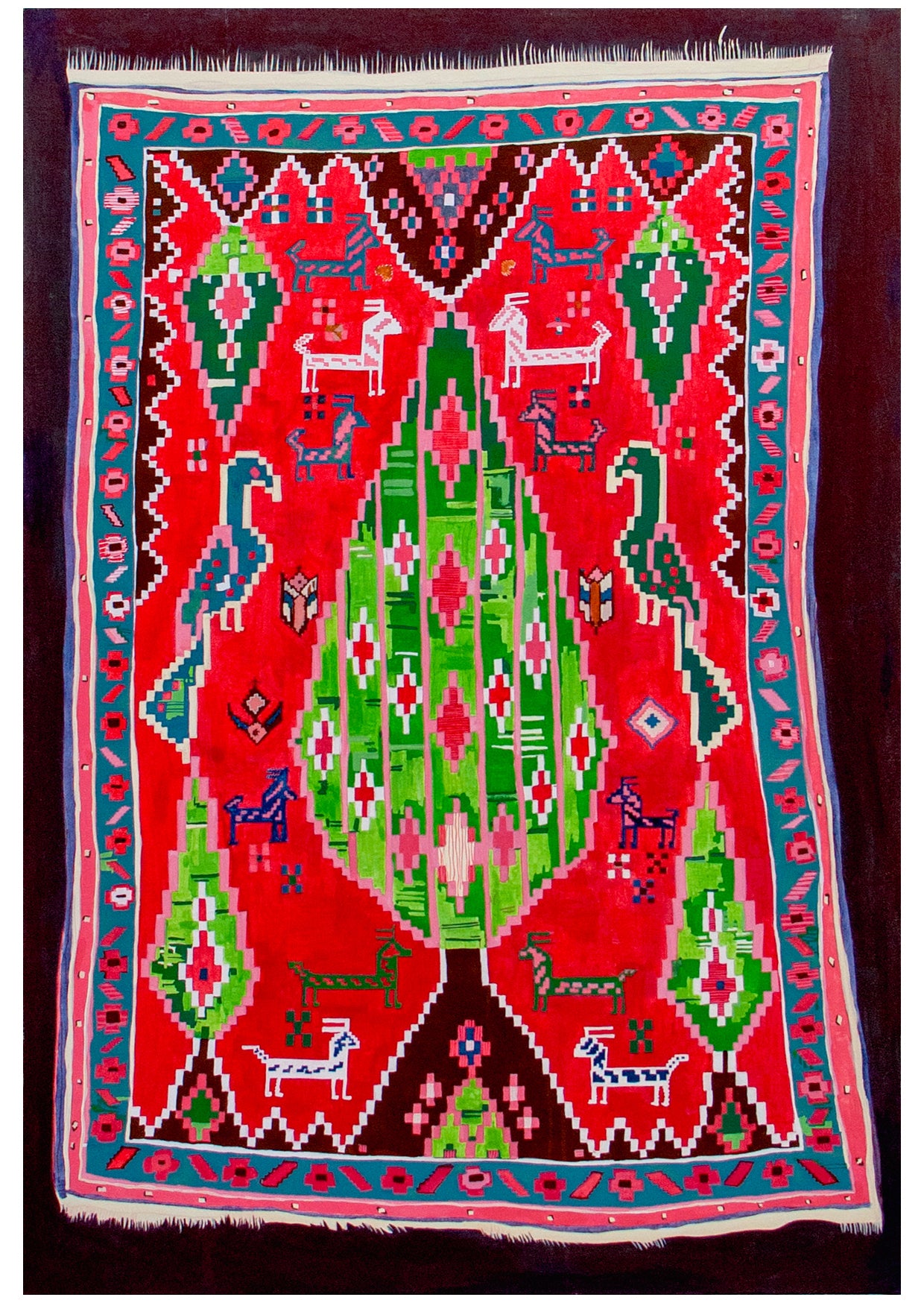 Tapis Cyprès - Carte postale