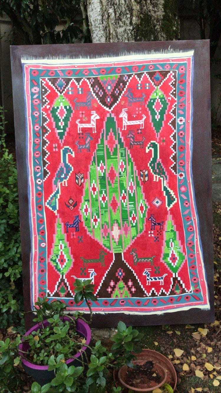 Tapis Cyprès - Édition limitée sur papier d'art