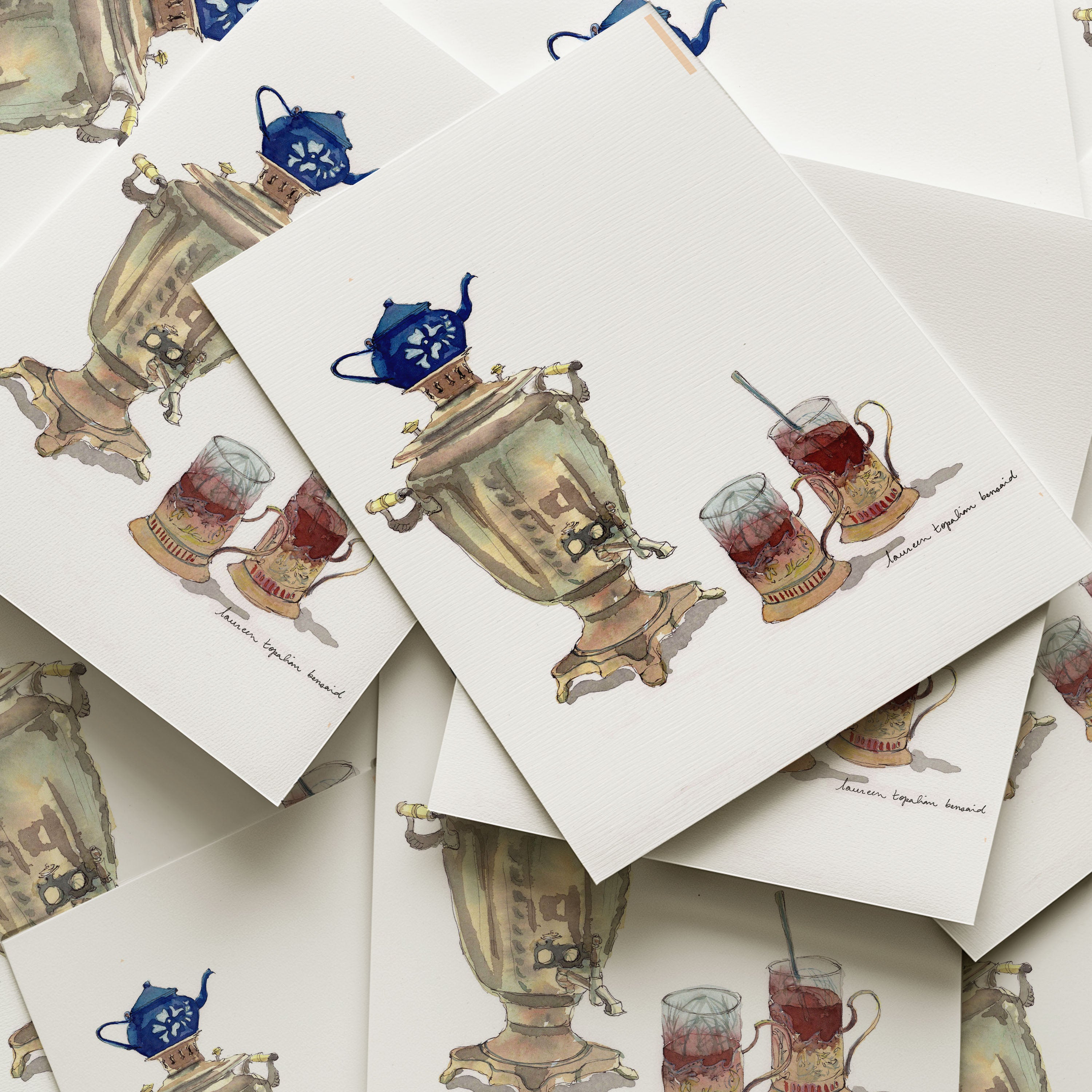 Samovar - Édition limitée sur papier d'art