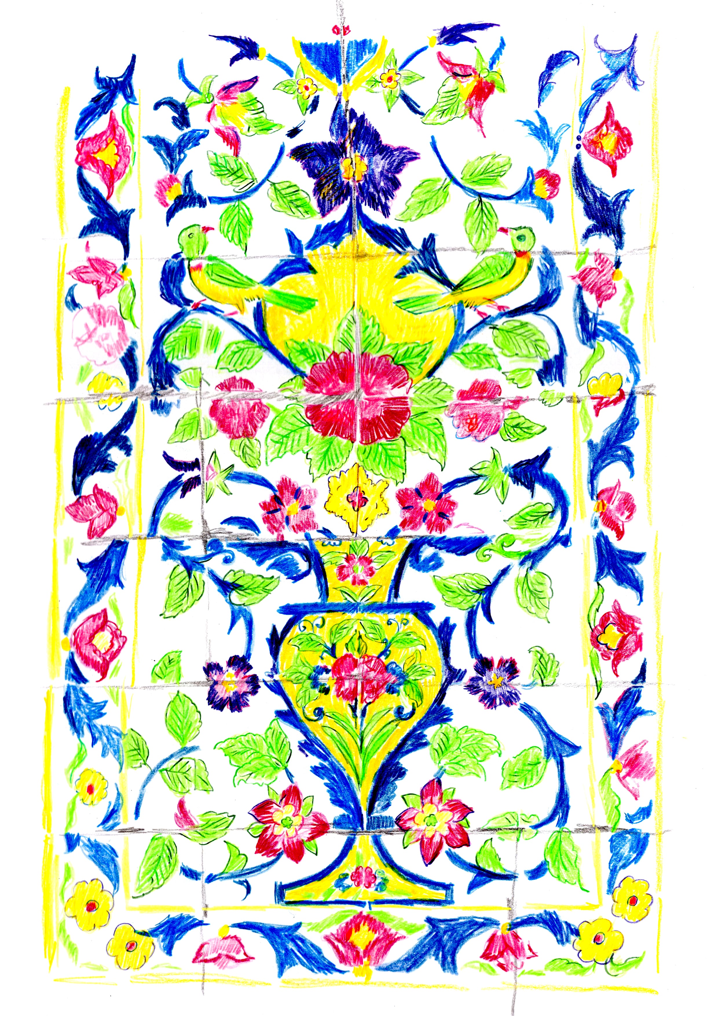 La Mosquée Bleue d'Erevan - Édition limitée sur papier d'art