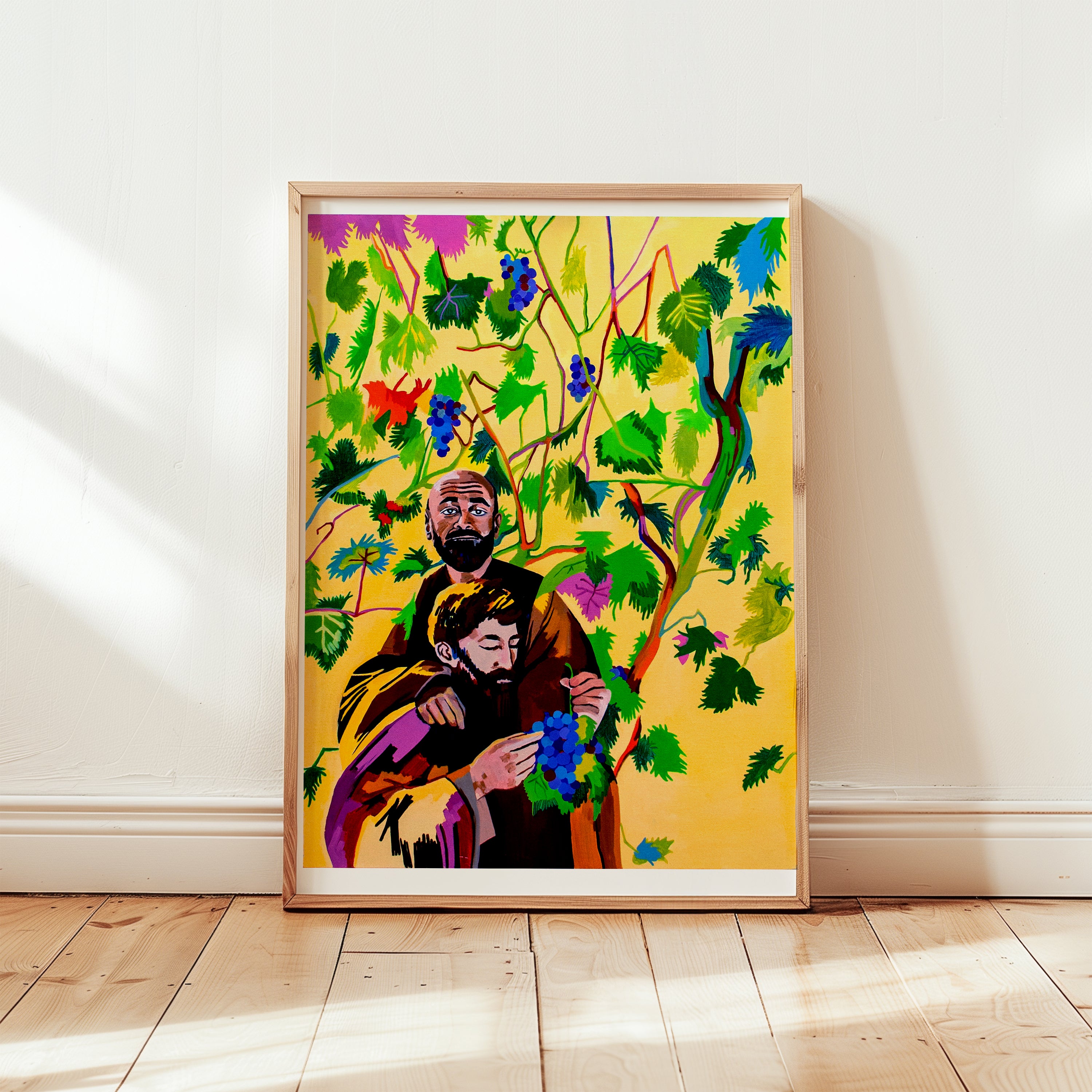 Komitas aux grappes de raisin - Édition limitée sur papier d'art