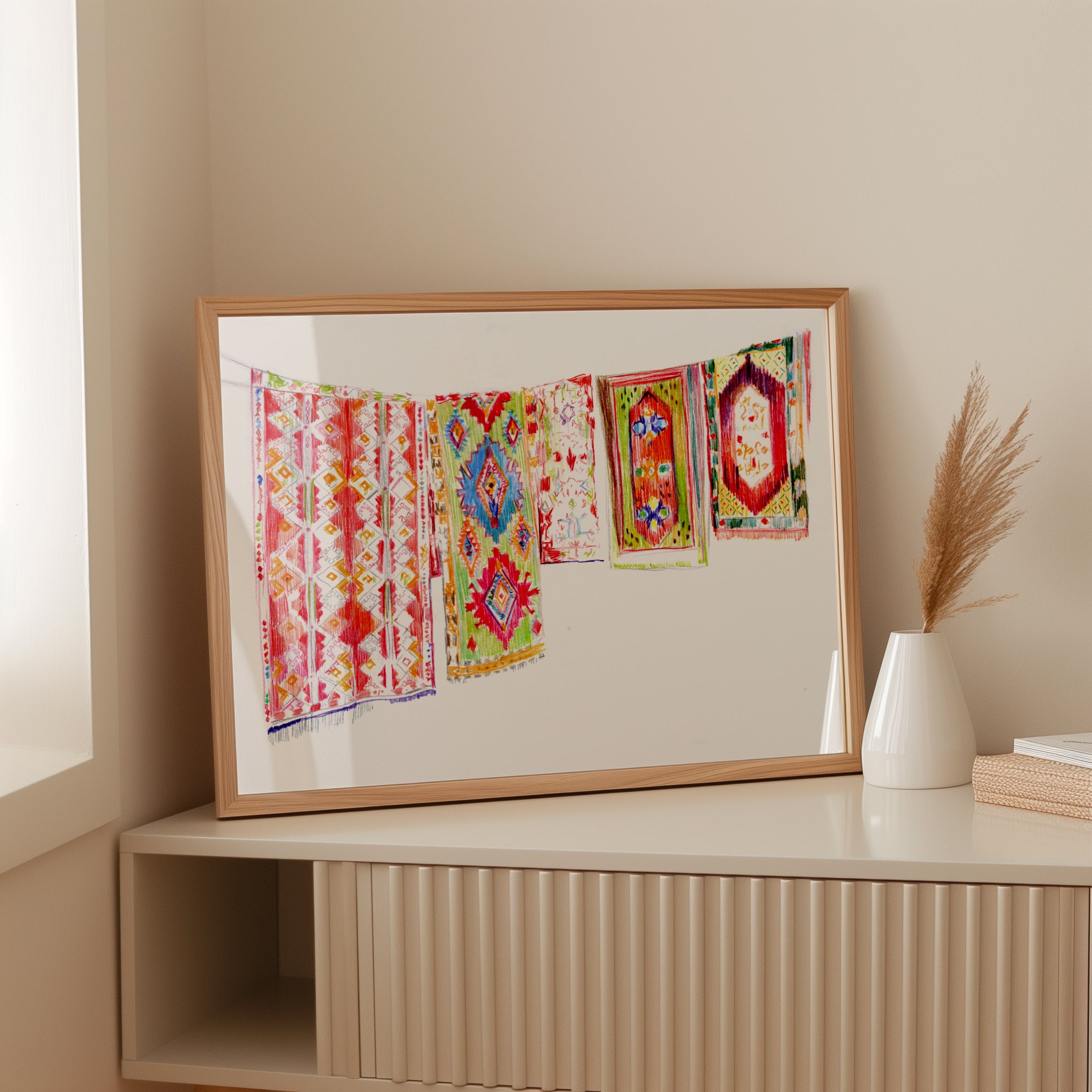 Les Tapis du Vernissage - Édition limitée sur papier d'art
