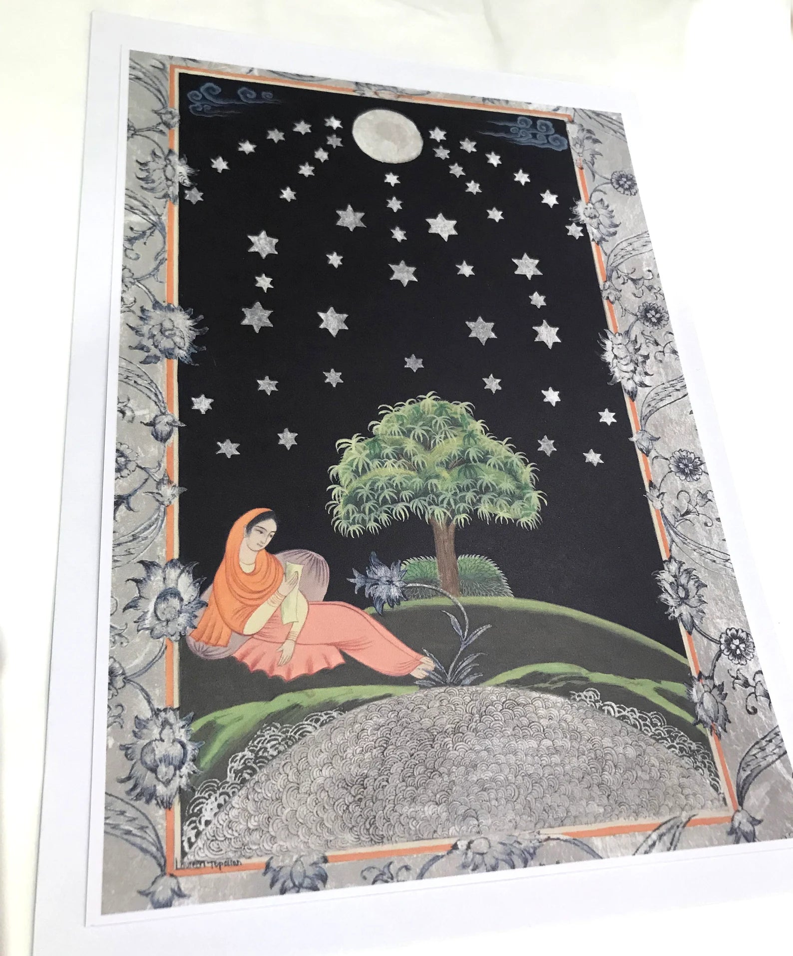 La Nuit des étoiles - Grande carte 14.8 x 21 cm