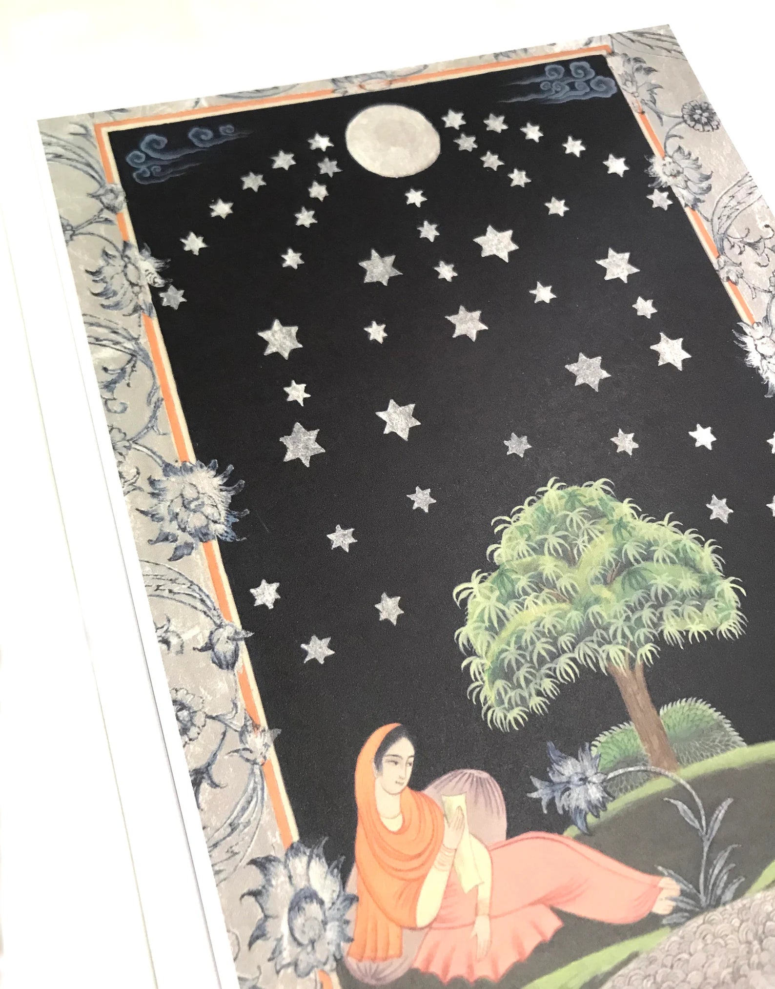 La Nuit des étoiles - Grande carte 14.8 x 21 cm