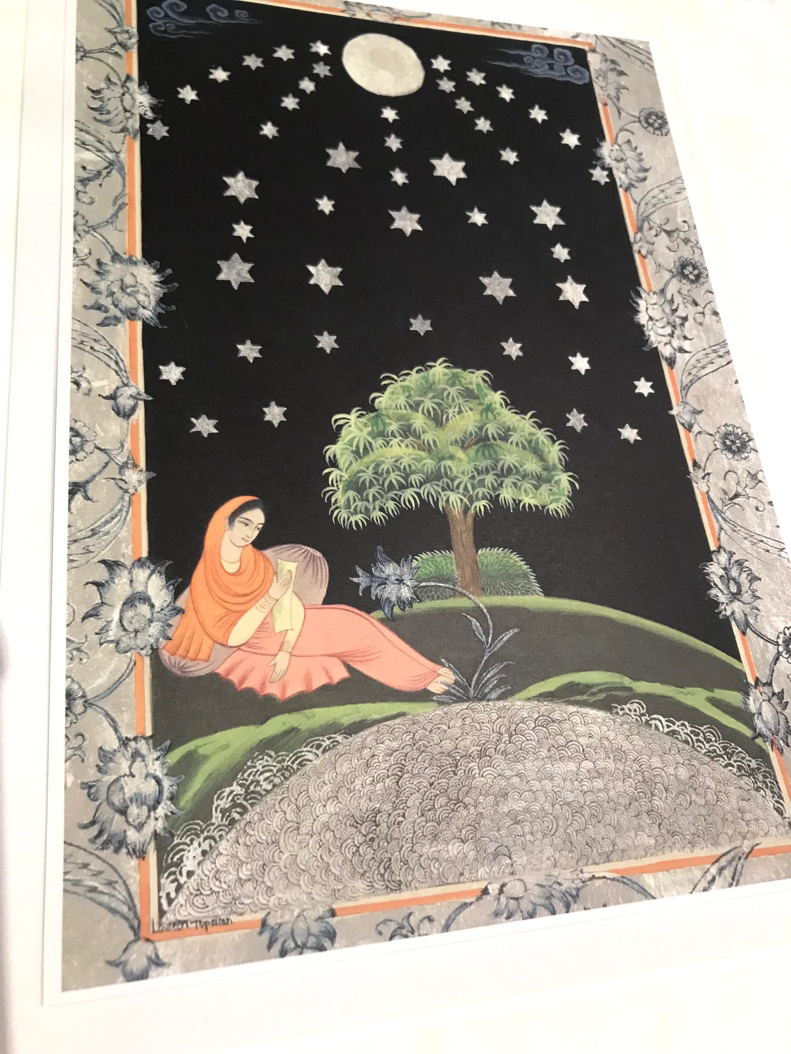 La Nuit des étoiles - Grande carte 14.8 x 21 cm