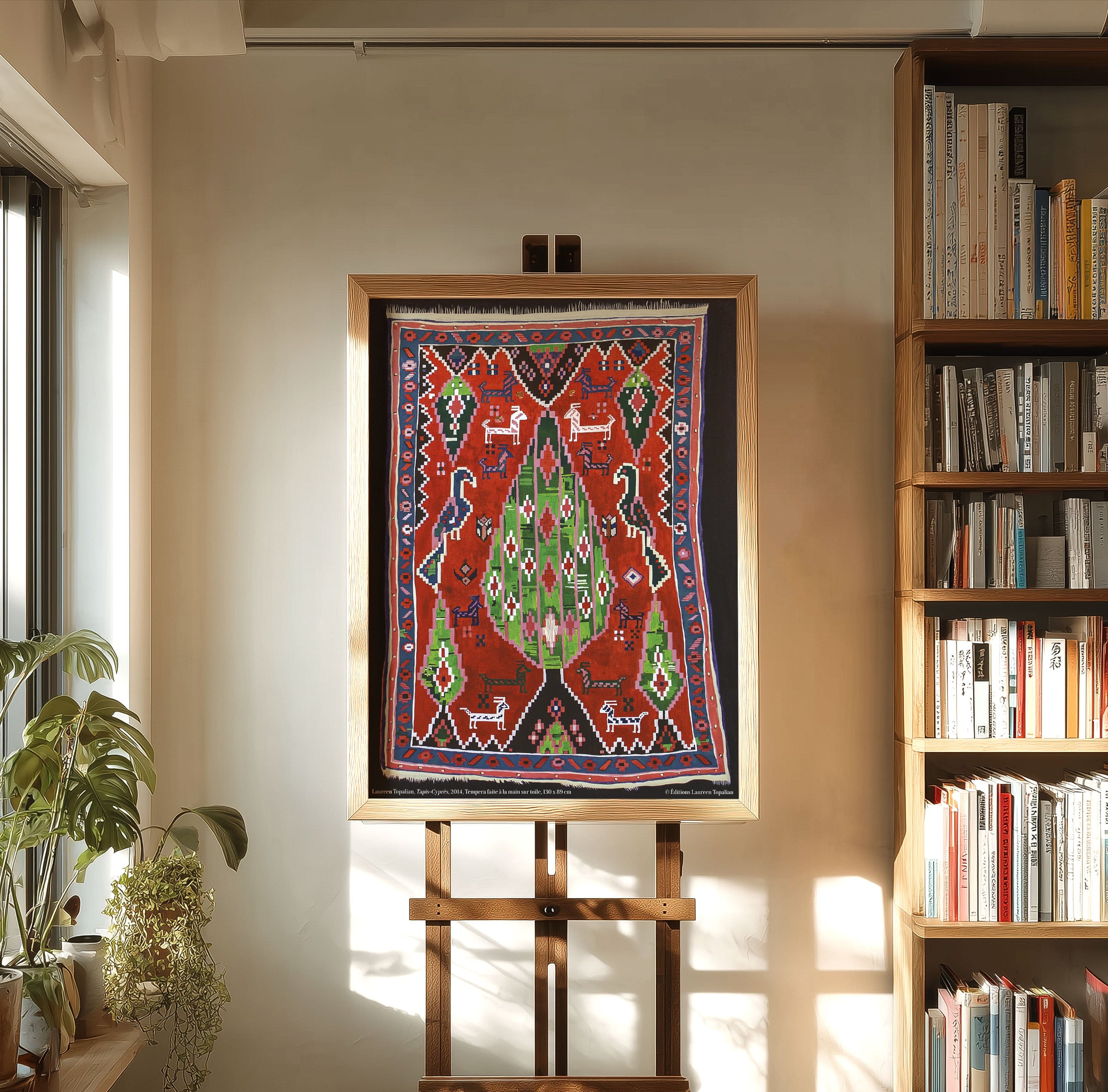 Tapis Cyprès - Affiche