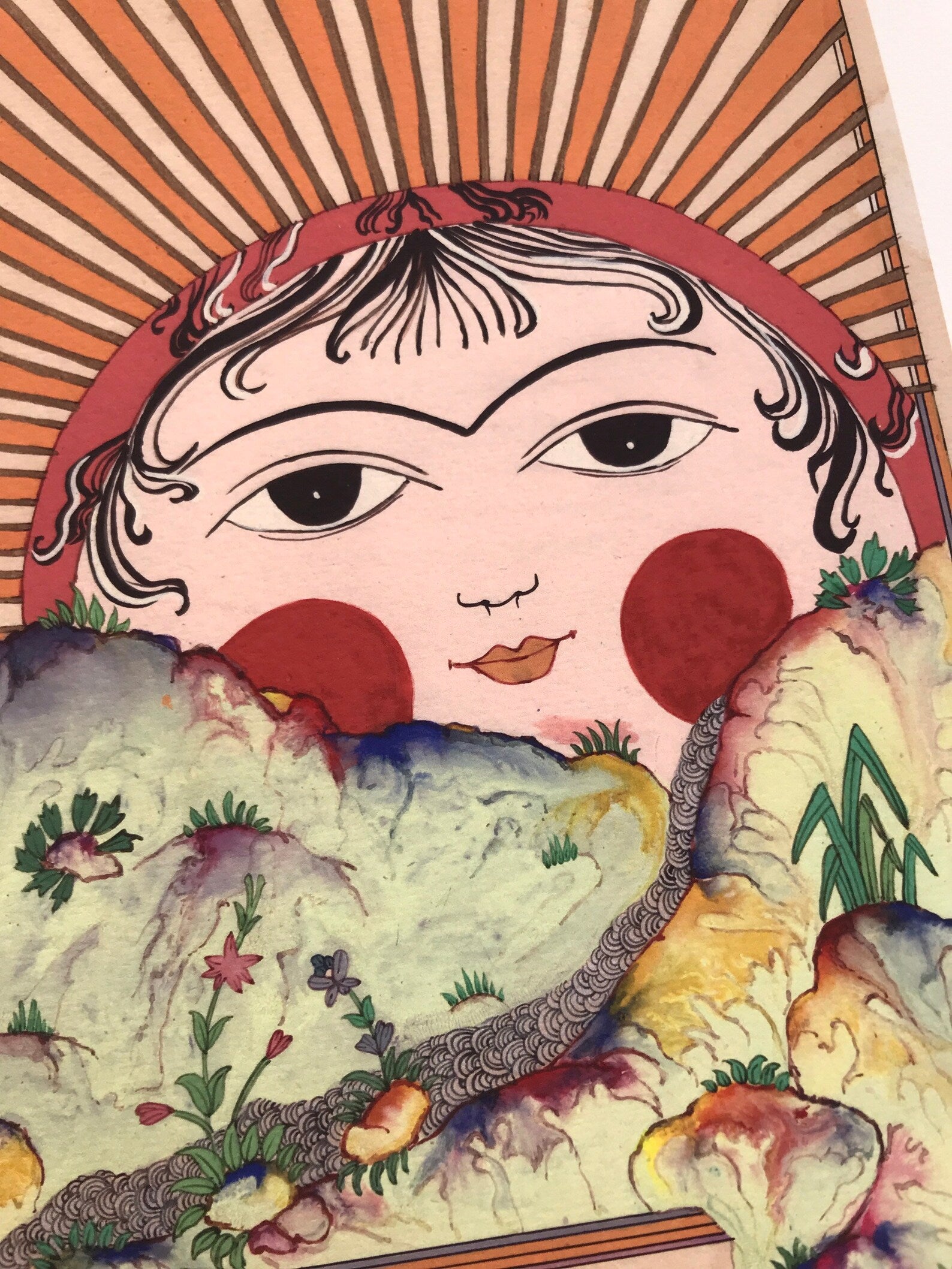Le Soleil, arcane majeure du Tarot de Marseille - Édition limitée sur papier d'art