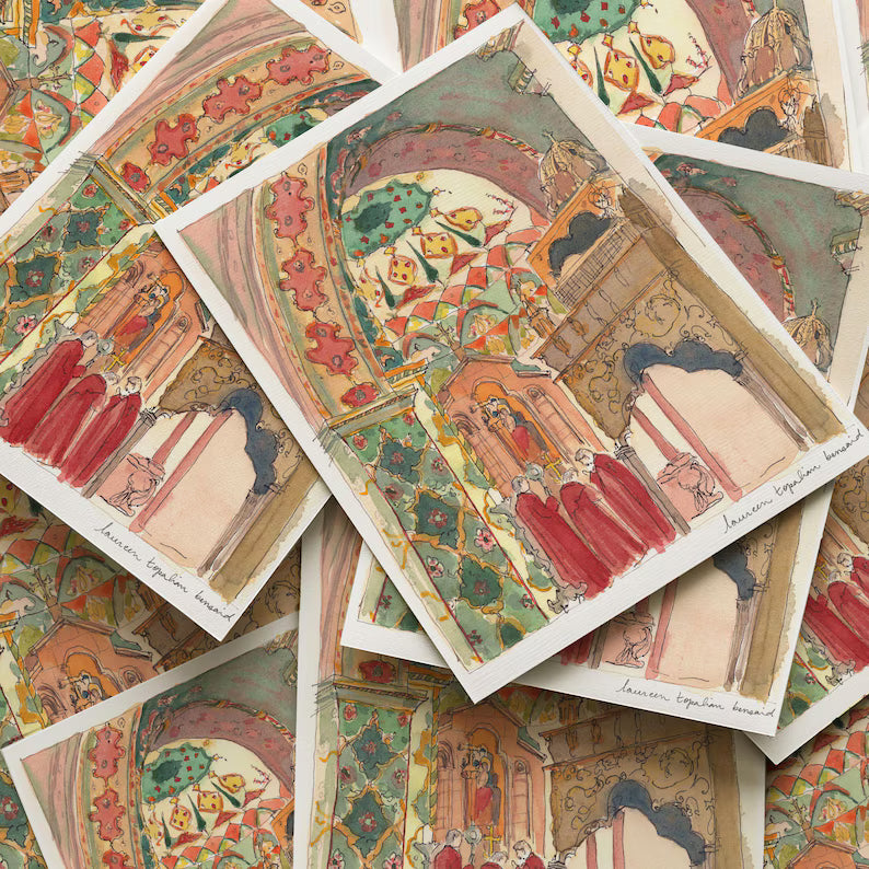 La Cathédrale Etchmiadzin - Édition limitée sur papier d'art